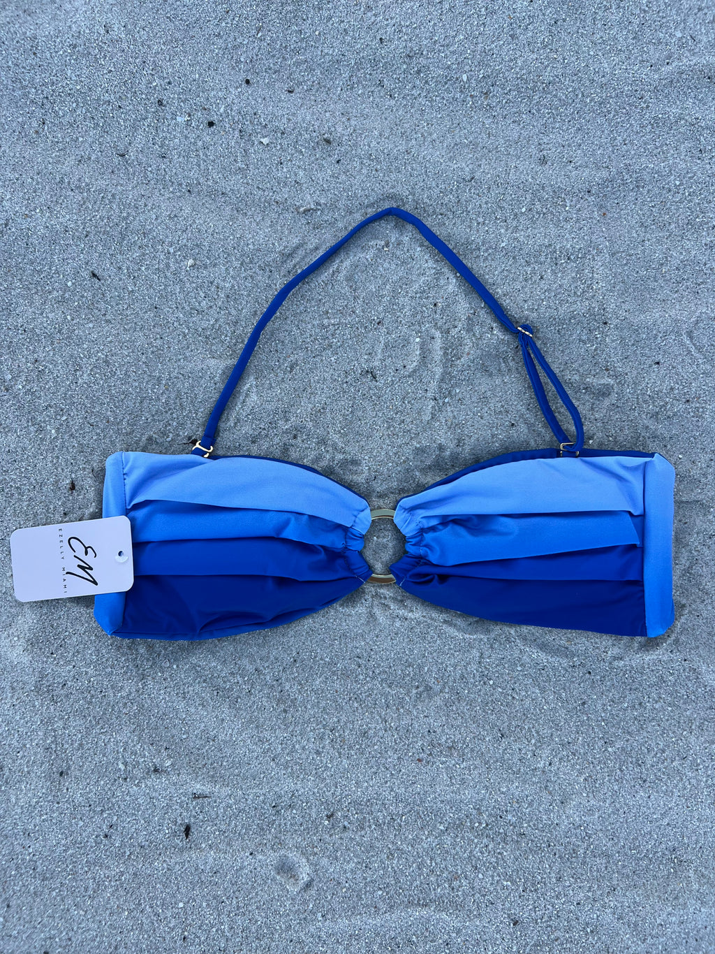 Elisa Bandeau Top / Beach Wave